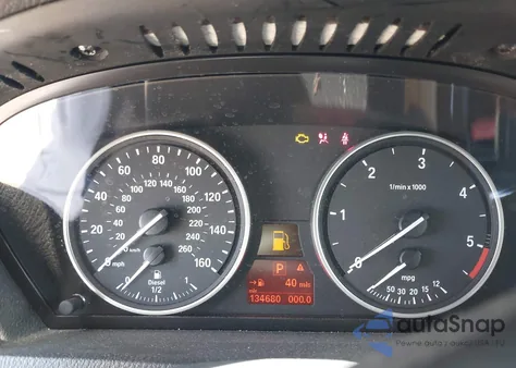 2009 BMW X5 xDrive35D из США, поврежденный, VIN 5UXFF03549LJ96549